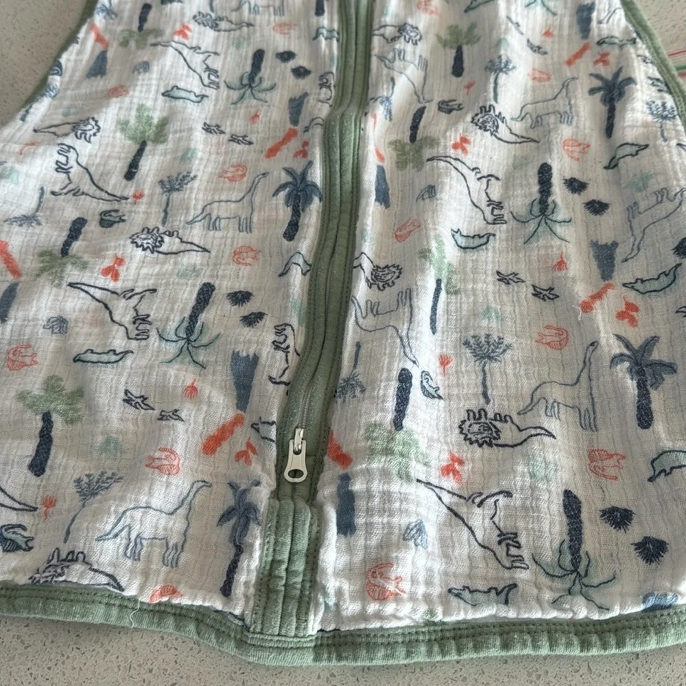 Aden and Anais Muslin Dino Sleep Sack M lightweight